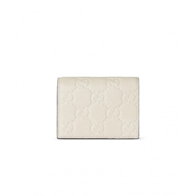 GUCCI GG EMBLEM MINI WALLET ‎815901AAEEM9540 (11*9*3cm)